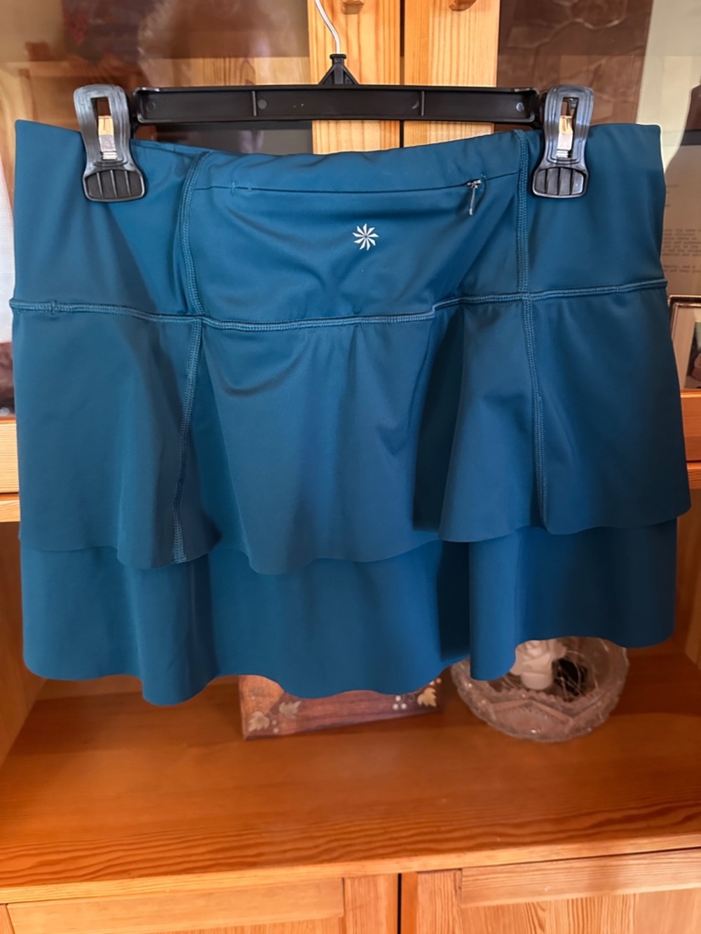 Athleta Teal Momentum Skort - Picture 2 of 2